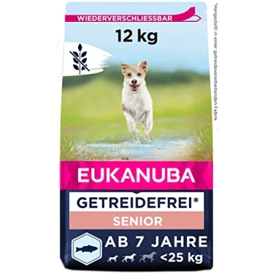 Abbildung von Eukanuba Senior Small &amp; Medium Breed Getreidefrei Meeresfisch Hundef...