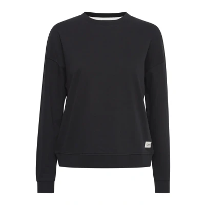 Abbildung von Oxmo Oxgrynet Sweatshirt, Damen, Größe: Large, Black