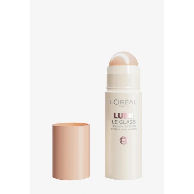 Abbildung von L&#039;Oréal Paris Lumi Le Glass Highlighter Stick, mit reflektierendem Wet Look Effekt, 610 Pearl Eclat, 7g