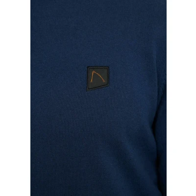 Abbildung von CHASIN&#039; ARD MOCK Strickpullover, Herren, Größe: Large, Dark blue