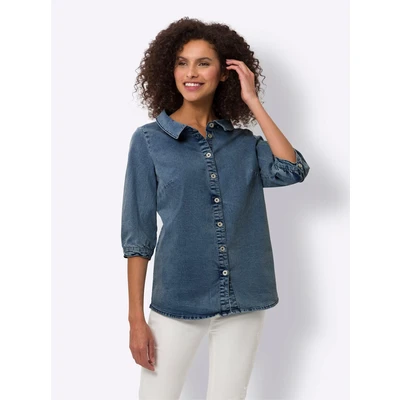 Abbildung von heine Jeansbluse