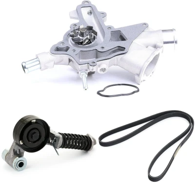 Abbildung von RIDEX 4172P0075 Wasserpumpe + Keilrippenriemensatz OPEL: Corsa D Schrägheck, C Tigra Twintop