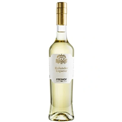 Abbildung von Freihof Holunderblüten Likör aus den Alpen 0,5 Liter