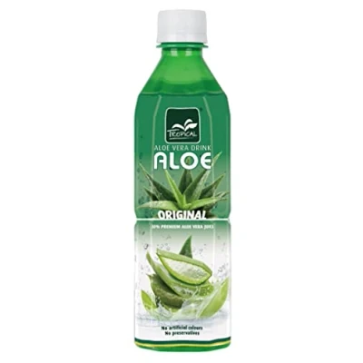 Abbildung von Aloe Vera Drink Natural, erfrischendes Getränk mit echter Vera, Pfand DPG, 1 x 500 ml