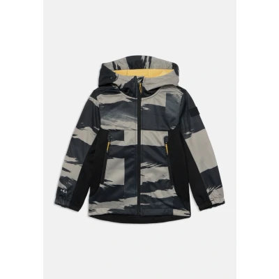 Abbildung von Icepeak Kingwood Unisex Regenjacke / wasserabweisende Jacke für Kinder, Größe: 128, Granite