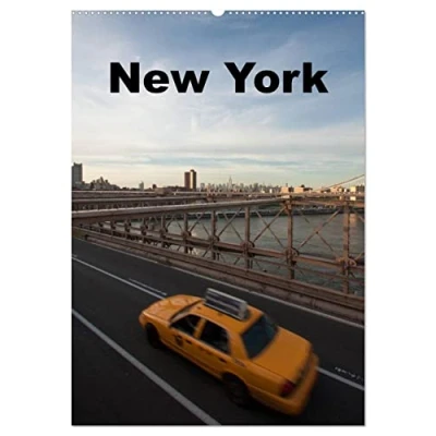 Abbildung von New York (Wandkalender 2025 DIN A2 hoch), CALVENDO Monatskalender