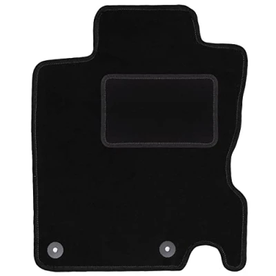 Abbildung von Wielganizator Automatte Passend für Nissan Qashqai II J11 Crossover 2013 Velours Autozubehör Auto Fußmatten Fußmatte 1 teilig schwarz