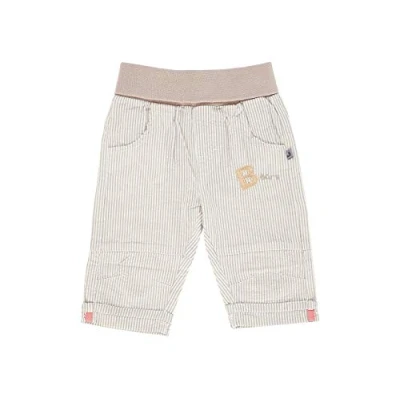 Abbildung von Jacky Unisex Hose für Babys und Kleinkinder, Mit Streifenmuster, Größe: 92, Alter: ab 2 Jahren, Beige/Off White, 371502