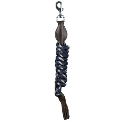 Abbildung von Dyon Führstricke Nylon/Leder WC Blau/Braun