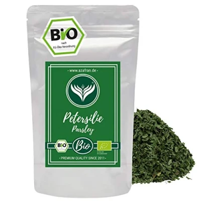 Abbildung von Azafran BIO Petersilie getrocknet und gerebelt 250g