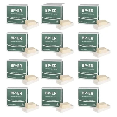 Abbildung von BP ER Notration 6kg Emergency Food Ration 12 x 500g Langzeitnahrung Notfallnahrung Survival Essen
