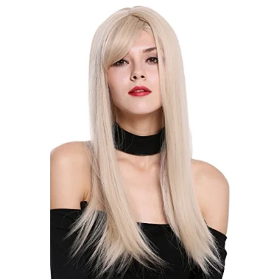 Abbildung von WIG ME UP DM 03 85/88 Perücke Damenperücke lang glatt Scheitel gescheitelt hellblond lichtblond