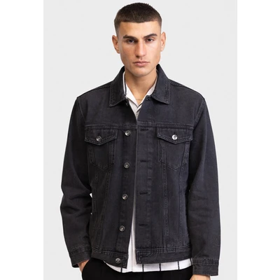 Abbildung von Redefined Rebel Jeansjacke, Herren, Größe: Small, Dust black