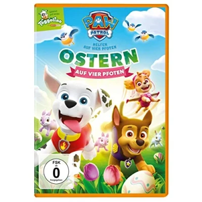 Abbildung von Paw Patrol Ostern auf vier Pfoten