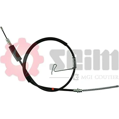 Abbildung von SEIM 554136 Handbremsseil hinten links 1547/1257 Trommelbremse FORD: Transit Mk6 Kastenwagen, Bus, Mk5 Bus