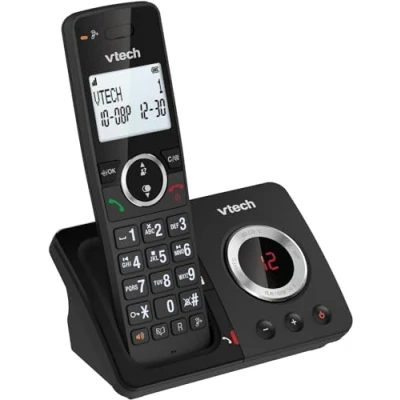 Abbildung von VTech Digitales Schnurlostelefon ES2050, einfacher Anrufbeantworter, Blocker für unerwünschte Anrufe