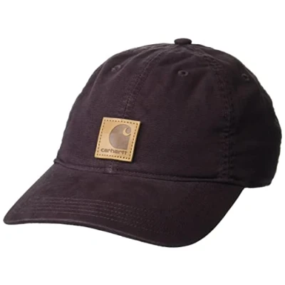 Abbildung von Carhartt Herren Canvas Cap Baseballkappe, Brombeere, Einheitsgröße
