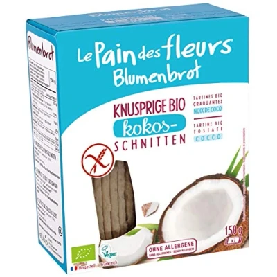 Abbildung von Blumenbrot Knusprige Kokos Schnitten bio 150 g 6er Pack