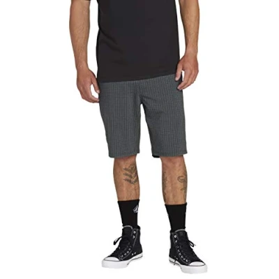 Abbildung von Volcom Herren Frickin Snt Mix 20&quot; Shorts, Dark Charcoal, 26