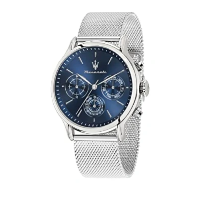 Abbildung von Maserati Chronograph, Herren, Größe: One Size, Silberfarben