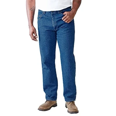 Abbildung von Wrangler Herren Rugged Wear Regular Fit Stretch Jeans, Stonewashed, 40W / 36L