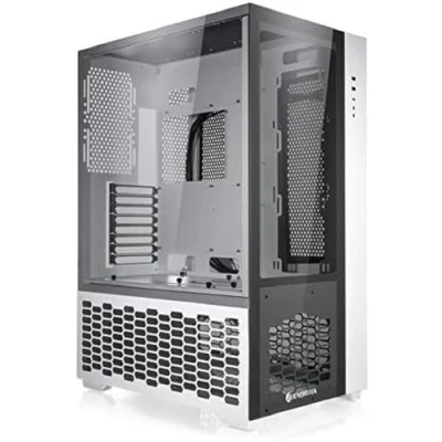Abbildung von Raijintek Paean Premium Midi Tower PC Gehäuse, Tempered Glass Computergehäuse für Wandgehäuse, ATX Case, Computer Gehäuse Gaming mit gute kabelmanagement, Airflow Showcase (Weiß)
