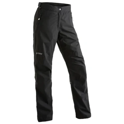 Abbildung von Maier Sports Regenhose &quot;Raindrop L&quot;, Damen Outdoorhose, wasserdicht winddicht, auch als Überhose nutzbar
