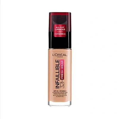 Abbildung von L&#039;Oréal Paris Infaillible 24H Fresh WEAR Makeup Foundation, Damen, Größe: 30 ml, 245 golden honey