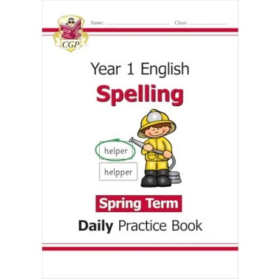 Abbildung von KS1 Spelling Year 1 Daily Practice Book: Spring Term (CGP Workbooks)