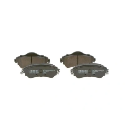 Abbildung von BOSCH 0 986 494 690 Bremsbelagsatz Low Metallic mit Anti Quietsch Blech CITROËN: C4 II Schrägheck, Kasten / Schrägheck