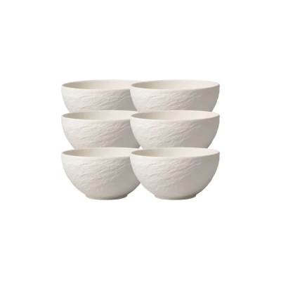 Abbildung von Villeroy &amp; Boch Manufacture Rock blanc Bol 14 cm Set6