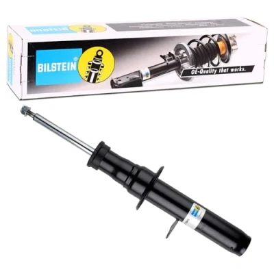 Abbildung von BILSTEIN B4 OE Replacement 19 276946 Stoßdämpfer Vorderachse links Gasdruck Zweirohr federtragender Dämpfer oben Stift BMW: 5 Limousine, Touring