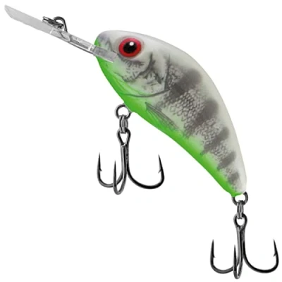Abbildung von Salmo Rattlin Hornet Floating 6,5cm Ghost Perch Wobbler