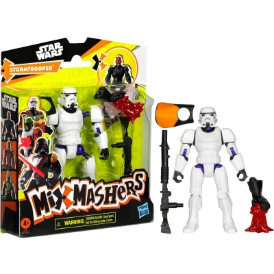Abbildung von Star Wars MixMashers Sturmtruppler individualisierbare Mix and Match Action Figur &amp; Accessoires