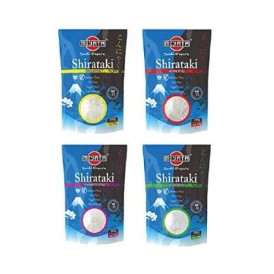 Abbildung von Pamai Pai® Miyata Probierpaket Shirataki Nudeln Spaghetti Udon Wok Reis [4x200g ATG]
