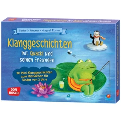 Abbildung von Klanggeschichten mit Quacki und seinen Freunden: Musikalische Früherziehung Orff Instrumenten in Krippe Kita (Spielen Lernen Freude haben. ... Ideen für Kindergruppen auf DIN A5 Karten)