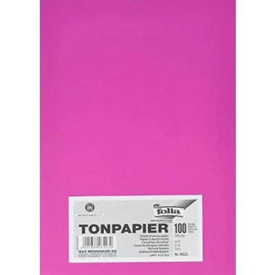 Abbildung von folia Tonpapier DIN A4 130 g/m²