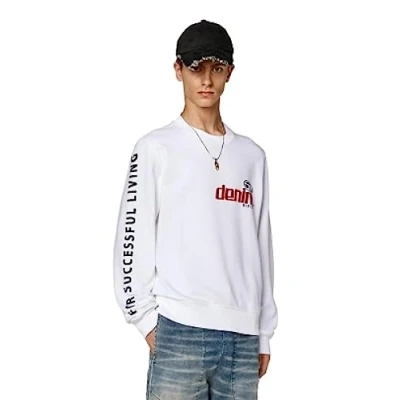 Abbildung von DIESEL Men&#039;s S Ginn L8 Felpa Sweatshirt, 100, M