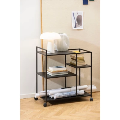 Abbildung von ACTONA GROUP Rollwagen &quot;Vilho&quot;, (1 St.), Servierwagen in Metall, 4 Ebenen, Rollen und 70x40x85 cm (LBH)