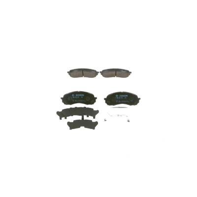 Abbildung von BOSCH 0 986 494 373 Bremsbelagsatz Low Metallic mit Montageanleitung SUBARU: Impreza III Schrägheck, II Kombi, Limousine