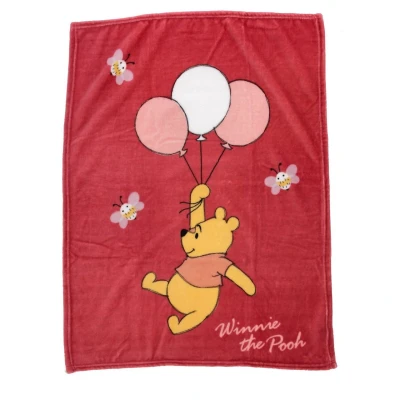 Abbildung von Babydecke Pu der Bär Baby Decke Flauschige Fleecedecke für Babys 100cm x 75 cm, Disney Winnie Puuh