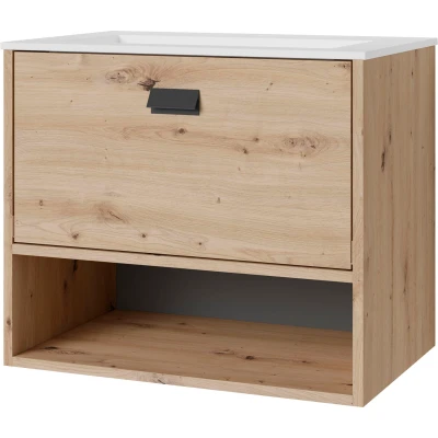 Abbildung von byLIVING Waschtisch &quot;Wellness&quot;, Breite 60 cm, inklusive Keramik Waschbecken, mit Soft Close