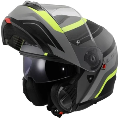 Abbildung von LS2 FF908 Strobe II Monza Matt Black/Hi Vis Yellow XS Helm