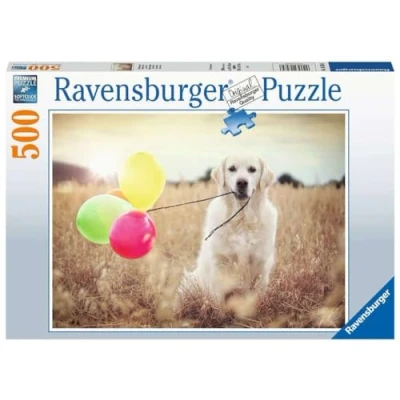 Abbildung von Ravensburger Puzzle 16585 Luftballonparty 500 Teile, Puzzleteile