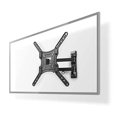 Abbildung von Vollbewegliche TV Wandhalterung 23 55&quot; maximal unterstützes Bildschirmgewicht: 30 kg kippbar drehbar Minimaler Wandabstand: 70 mm Maximaler 400 3 Drehpunkt(e)
