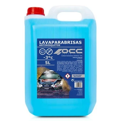 Abbildung von Occ Motorsport ANTIMOSQUITOS OCC20325 Scheibenreiniger Kanister 5l Blau 100%free of Methanol