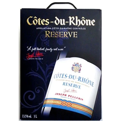 Abbildung von 4x COTES DU RHONE RESERVE JOSEPH PELLERIN BAG IN BOX 3L Incl. Goodie von Flensburger Handel