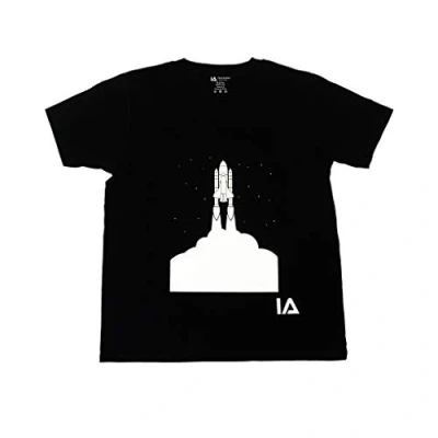 Abbildung von Illuminated Apparel Leuchtet Im Dunkeln Interaktives Leucht T Shirt (Weltraumrakete, 9 11 Jahre)