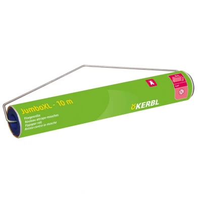 Abbildung von Kerbl Stall Fliegenrolle JumboXL mit Lockstoff Gelb 10mx40cm