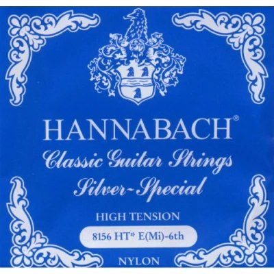 Abbildung von Hannabach Saiten für Klassikgitarre Serie 815 E6 High Tension Silver Special, Gitarrensaiten (hochwertig, Allzweck Saite fast jedes Instrument, klassische Gitarre, Made in Germany)